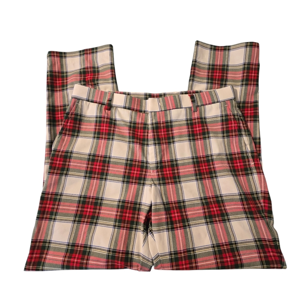 Tommy Hilfiger Plaid Dress Pants P 34W x 30L
